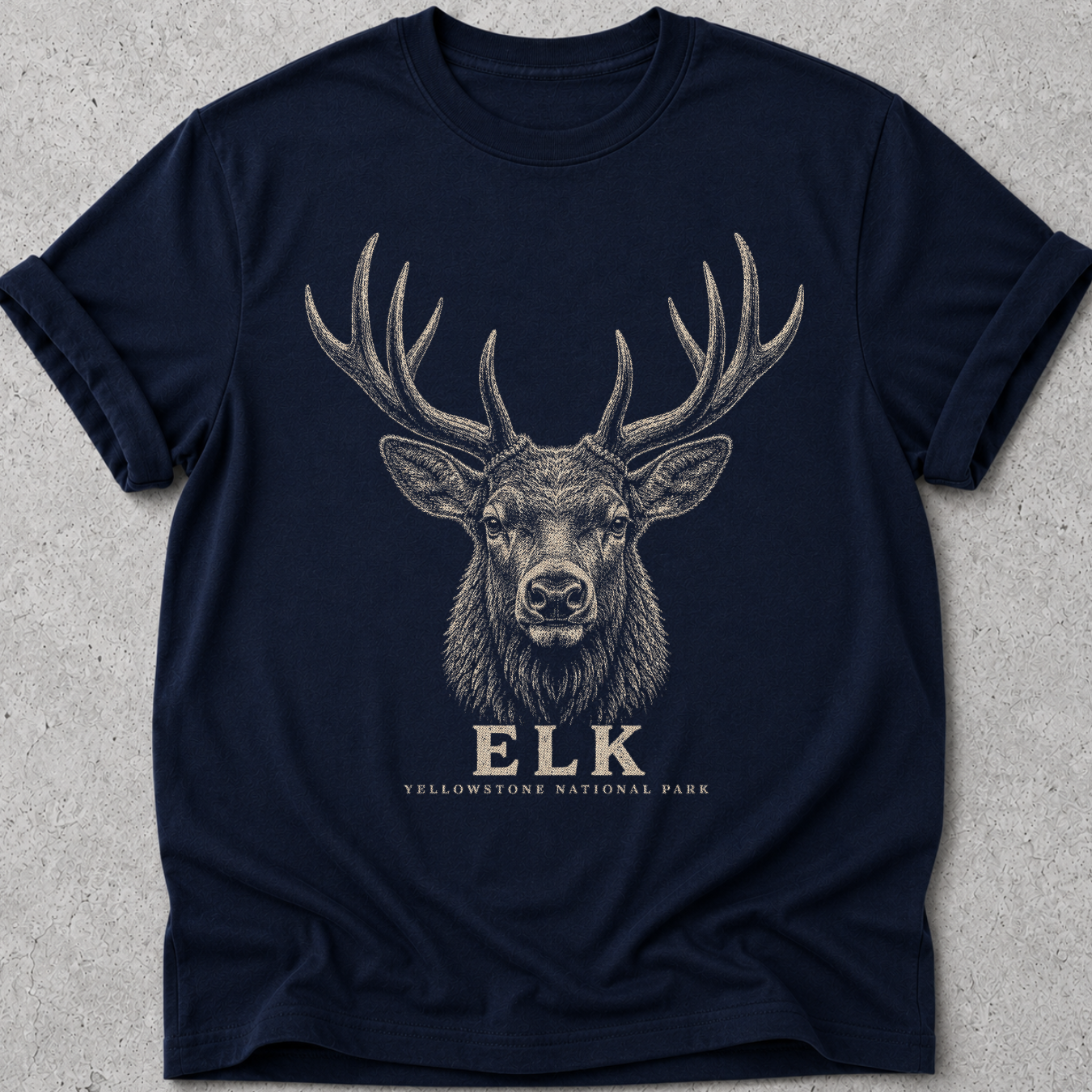 Yellowstone Elk Head T-Shirt