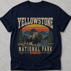 Yellowstone National Park  Bison  T-Shirt