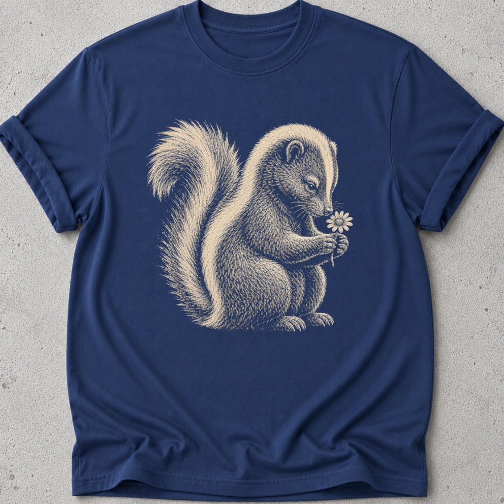 Skunk and Daisy T-shirt