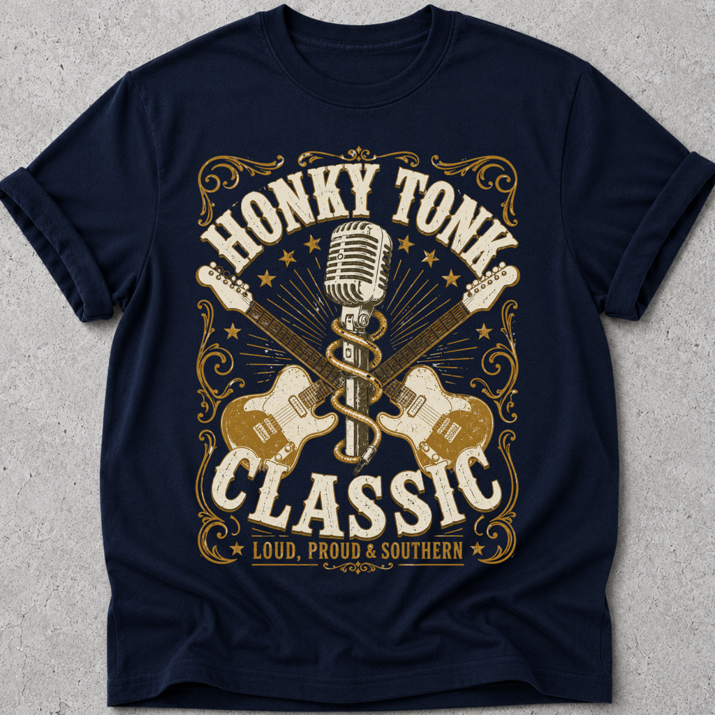 Honky Tonk Music   T-Shirt