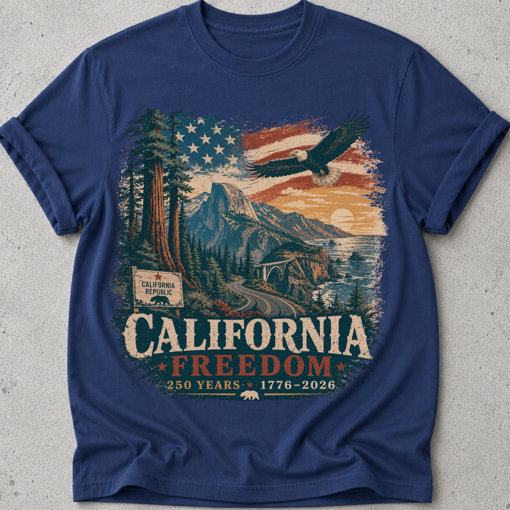 California Freedom  T-Shirt