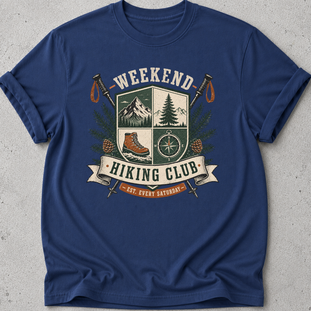Weekend Hiking Club T-shirt
