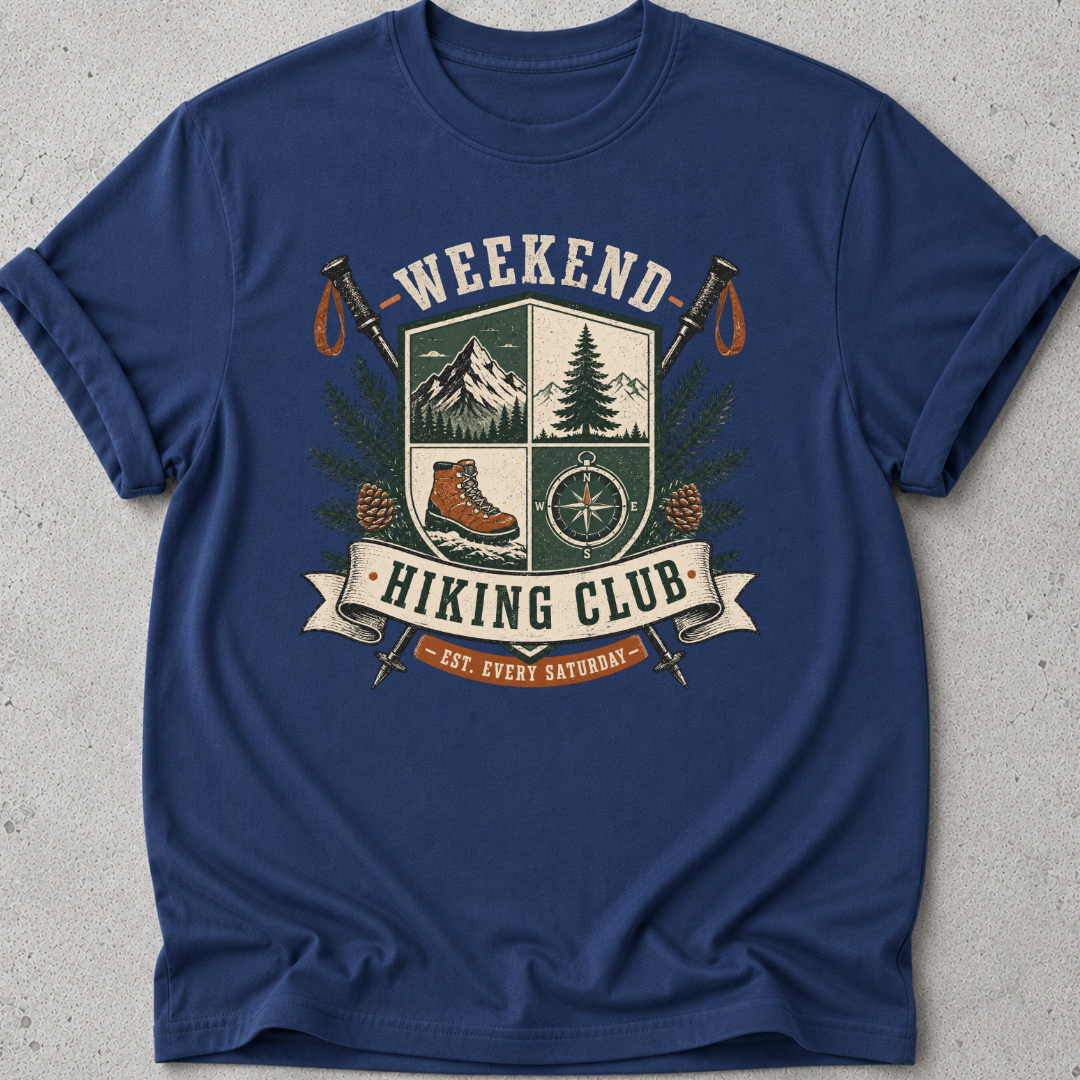Weekend Hiking Club T-shirt