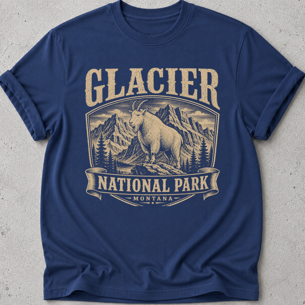 Glacier RetroT-shirt