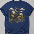 Folk Art Raven T-shirt