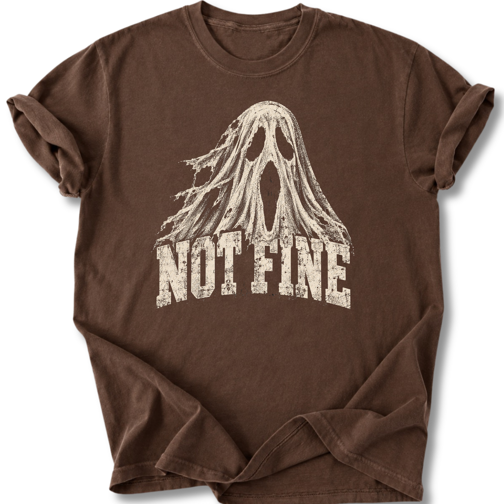 Not Fine Ghost  T-shirt