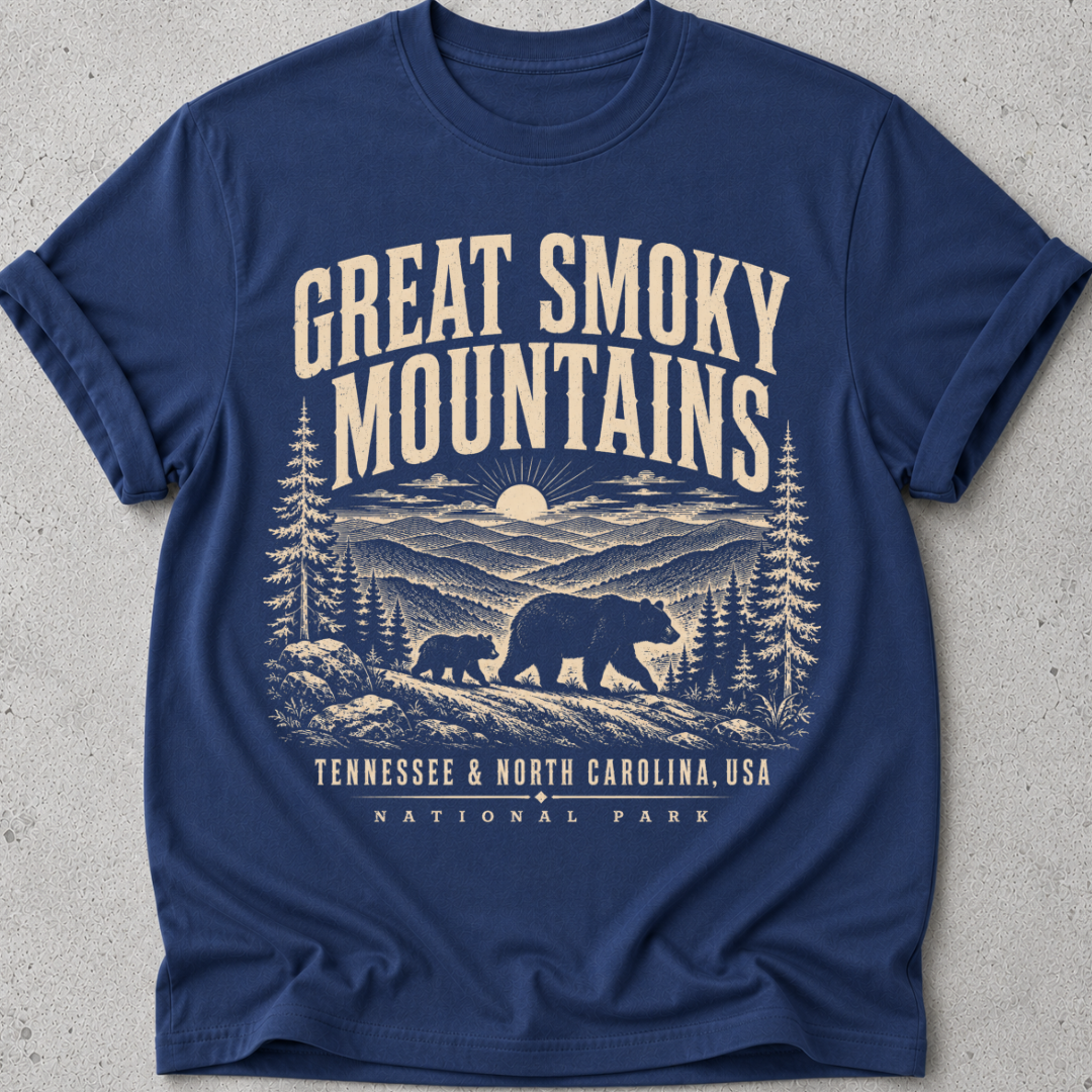 Great Smokey Mountains   T-Shirt