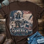 America  Vintage Style T-Shirt