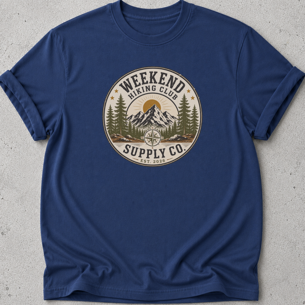 Weekend Hiking Supply Co. T-shirt