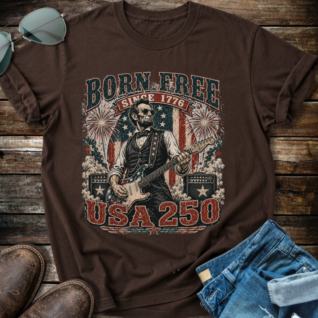 Born Free USA 1776  T-Shirt