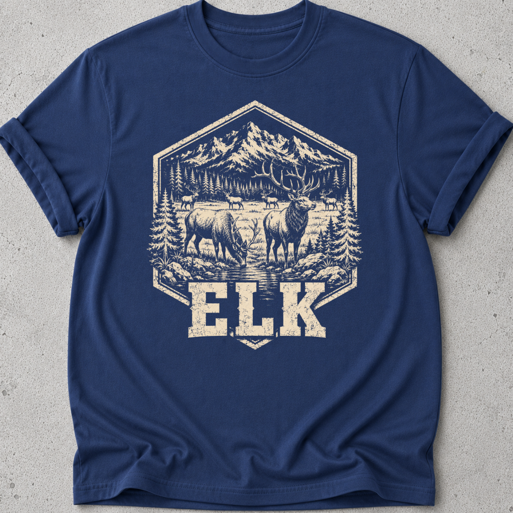 Elk Medallion T-Shirt