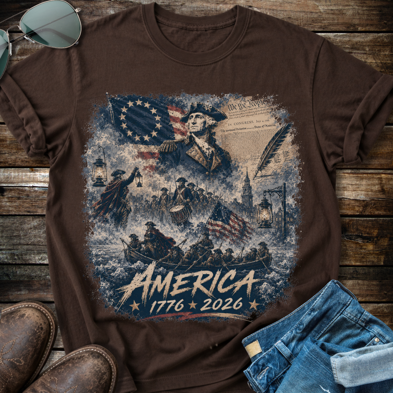 America 1776-2026  T-Shirt