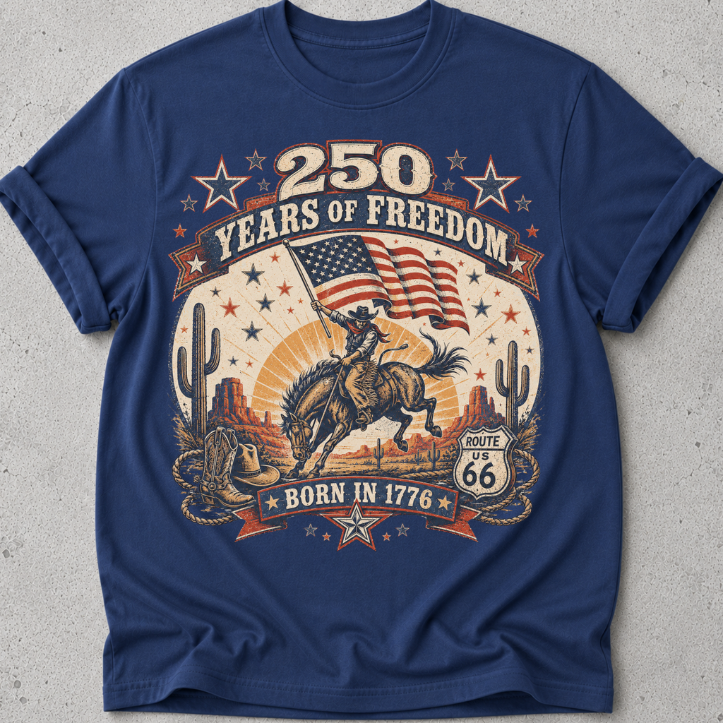 Rodeo USA  Anniversary  T-Shirt