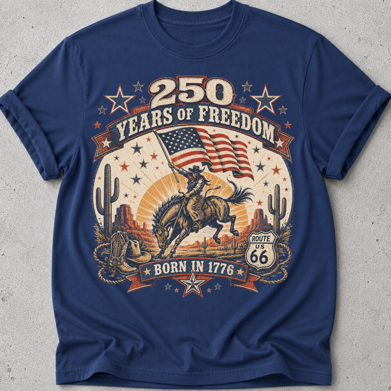 Rodeo USA  Anniversary  T-Shirt