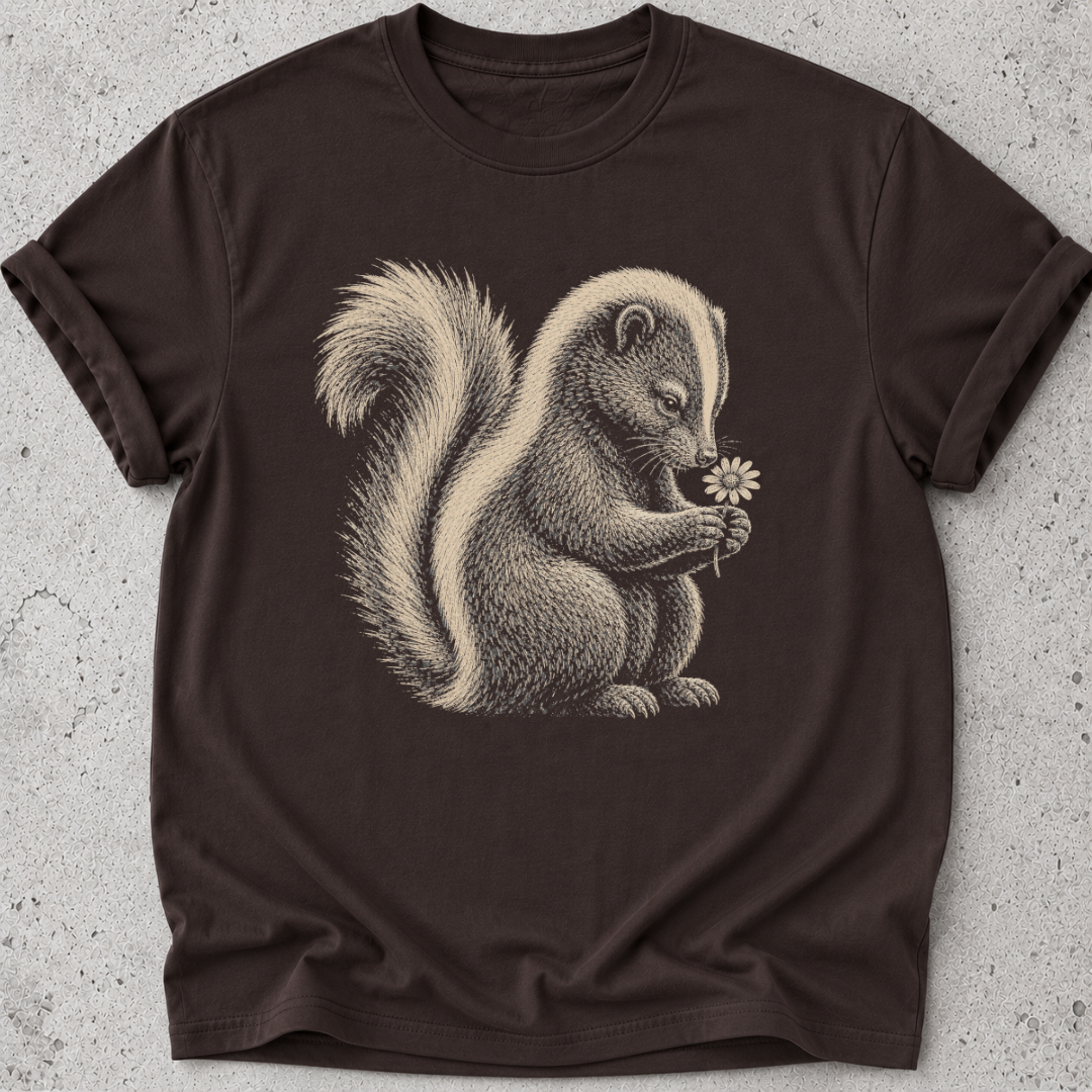 Skunk and Daisy T-shirt