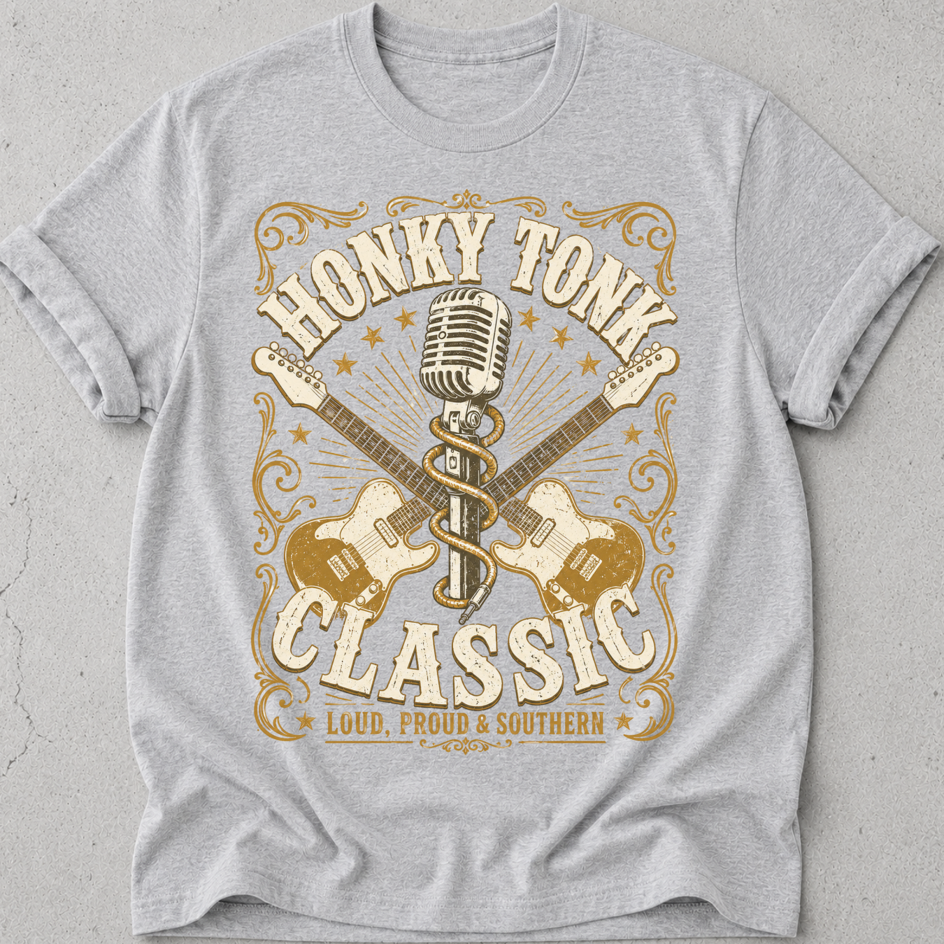 Honky Tonk Music   T-Shirt