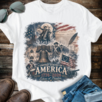 America  Vintage Style T-Shirt