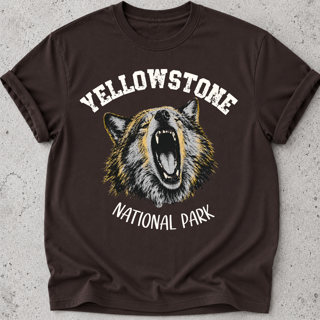 Yellowstone Wolf  T-Shirt