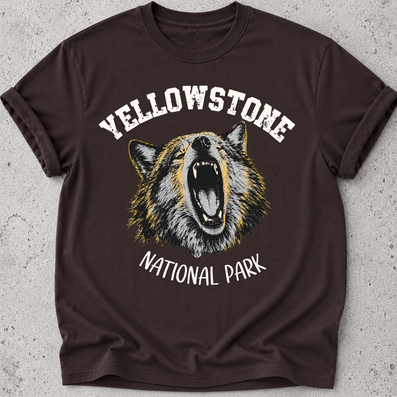 Yellowstone Wolf  T-Shirt