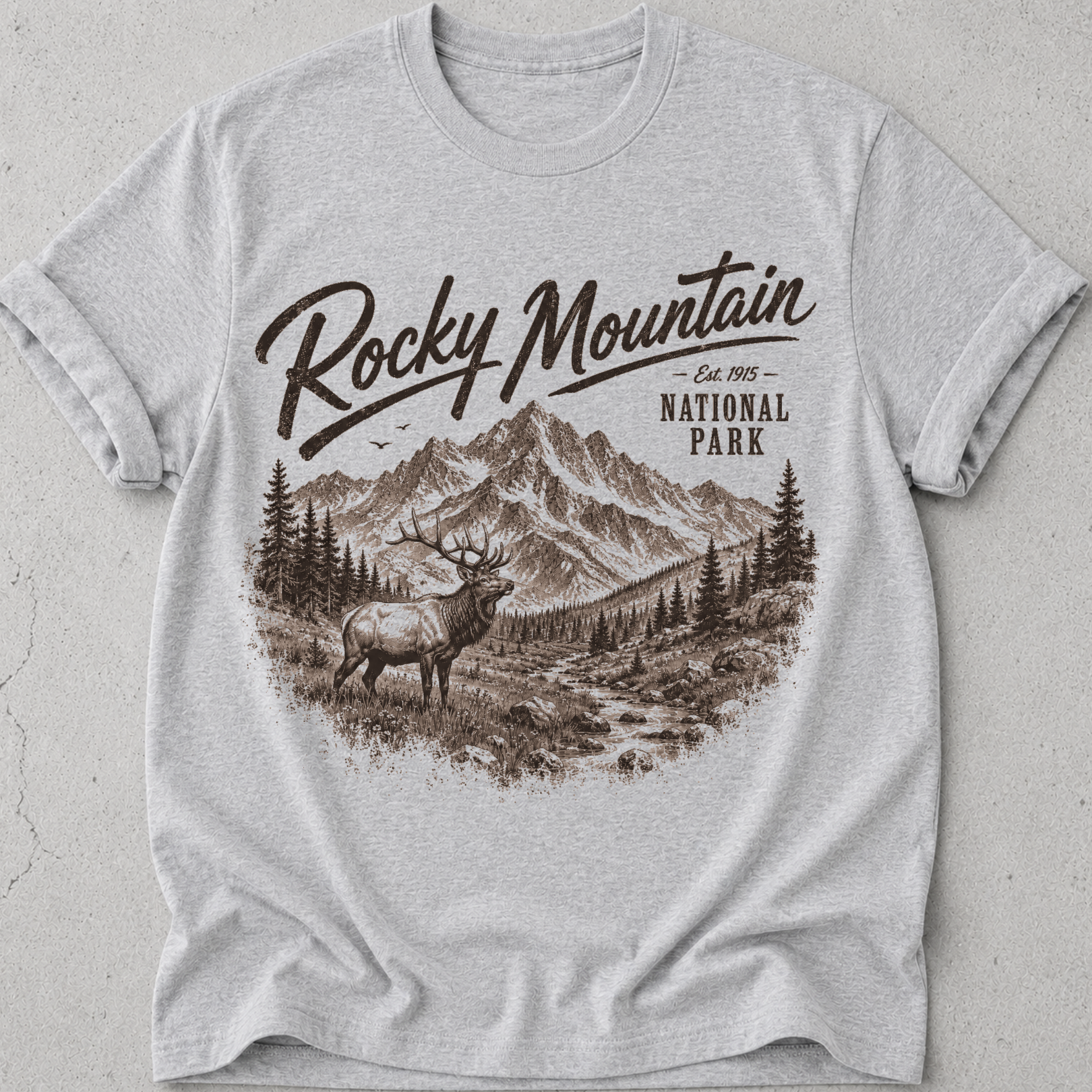 Rocky Mountain  Vintage  T-Shirt