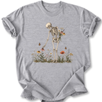 Skeleton Flowers T-shirt
