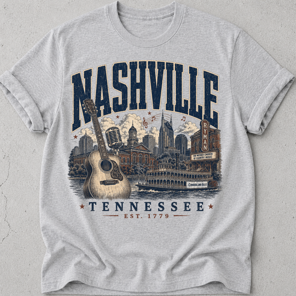 Nashville Cityscape  T-Shirt