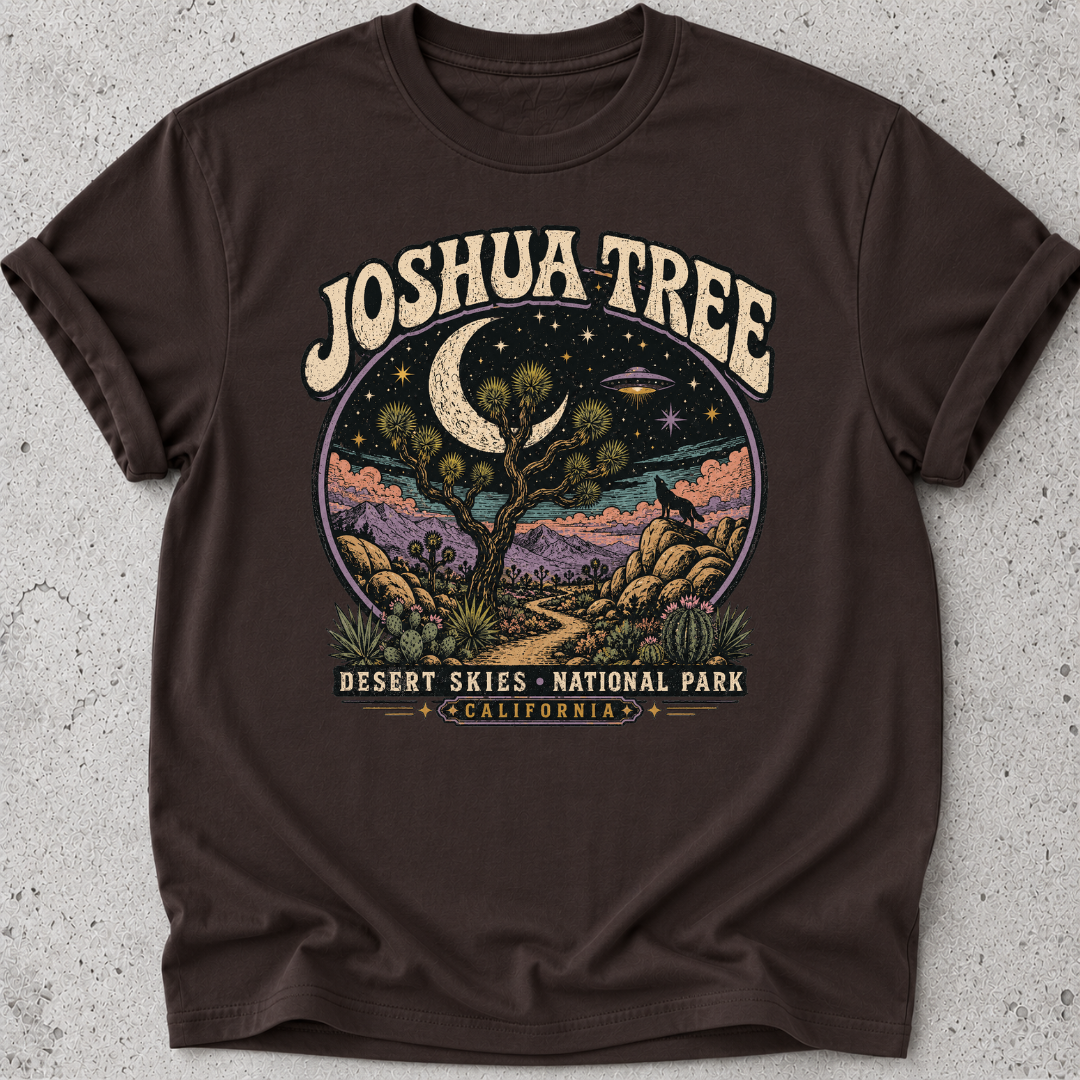 Joshua Tree Park Retro T-Shirt