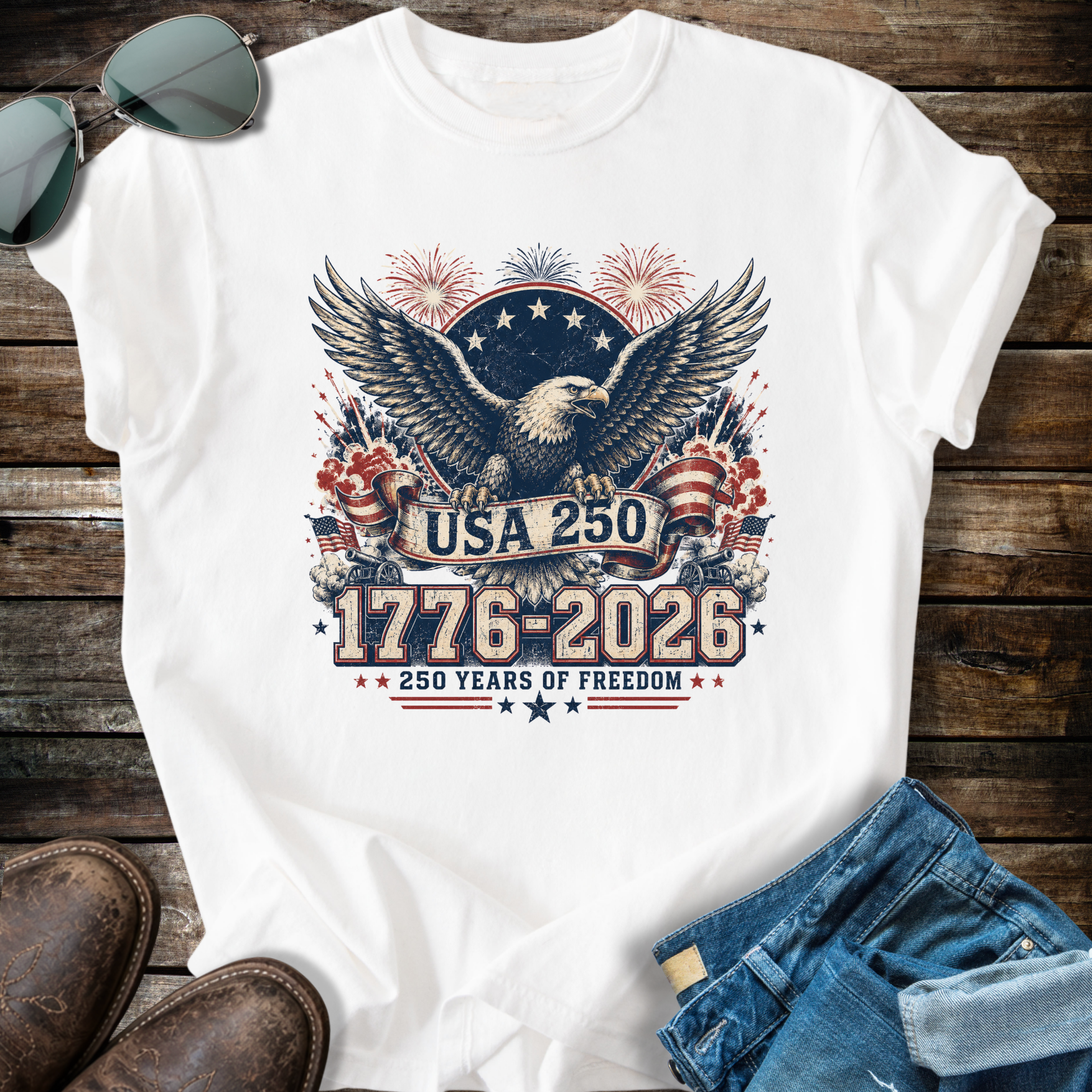 Eagle USA  Anniversary  T-Shirt