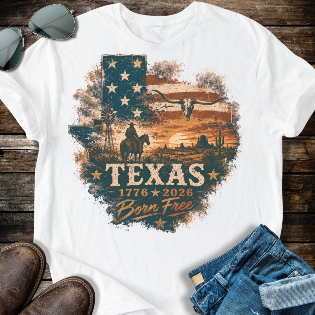 Texas USA 250 T-Shirt