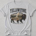 Yellowstone Medallion Bison  T-Shirt