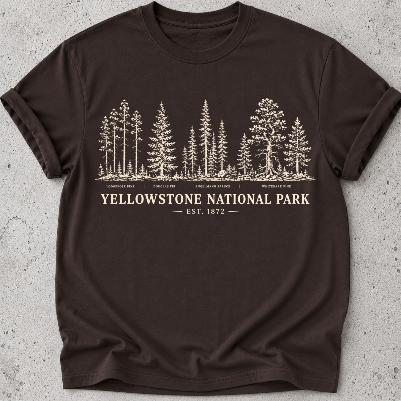 Yellowstone Trees T-Shirt