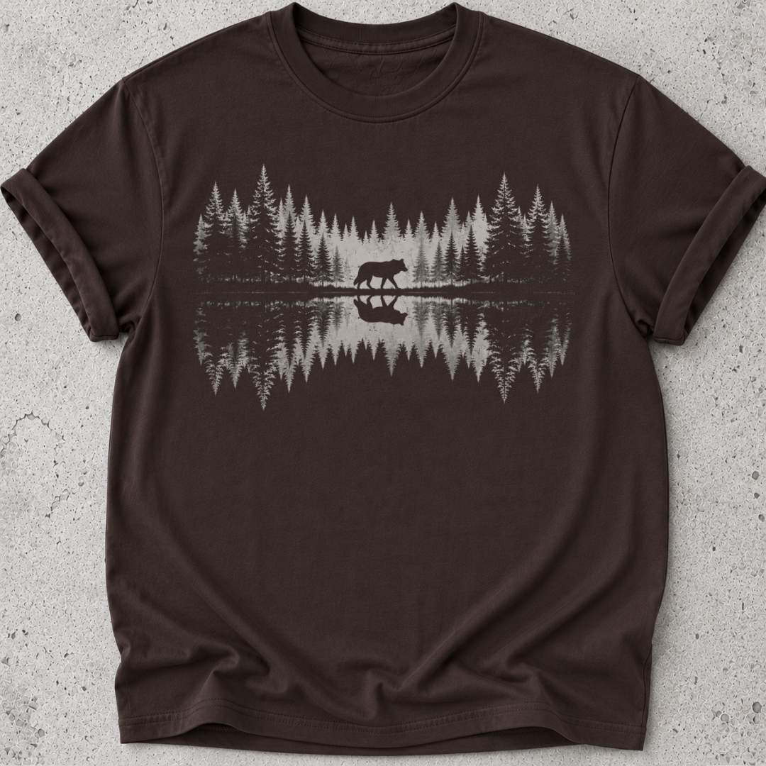 Lone Wolf  Silhouette T-shirt