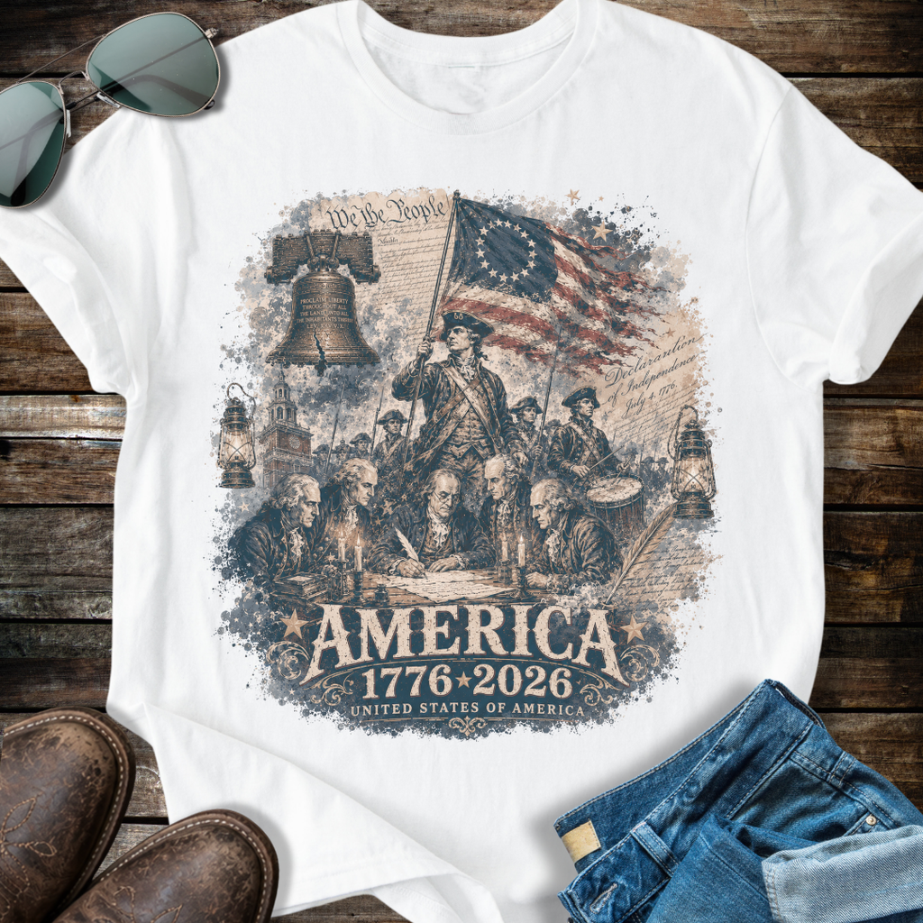 Vintage Annniversity  1776 T-Shirt