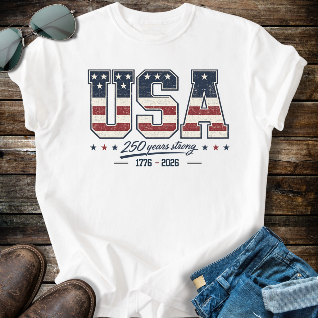 USA Flag   T-shirt