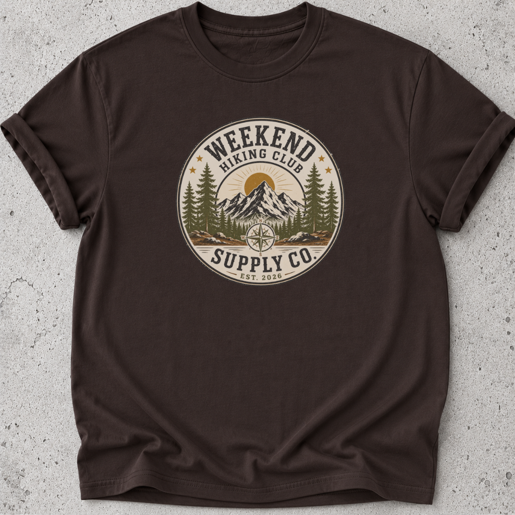 Weekend Hiking Supply Co. T-shirt
