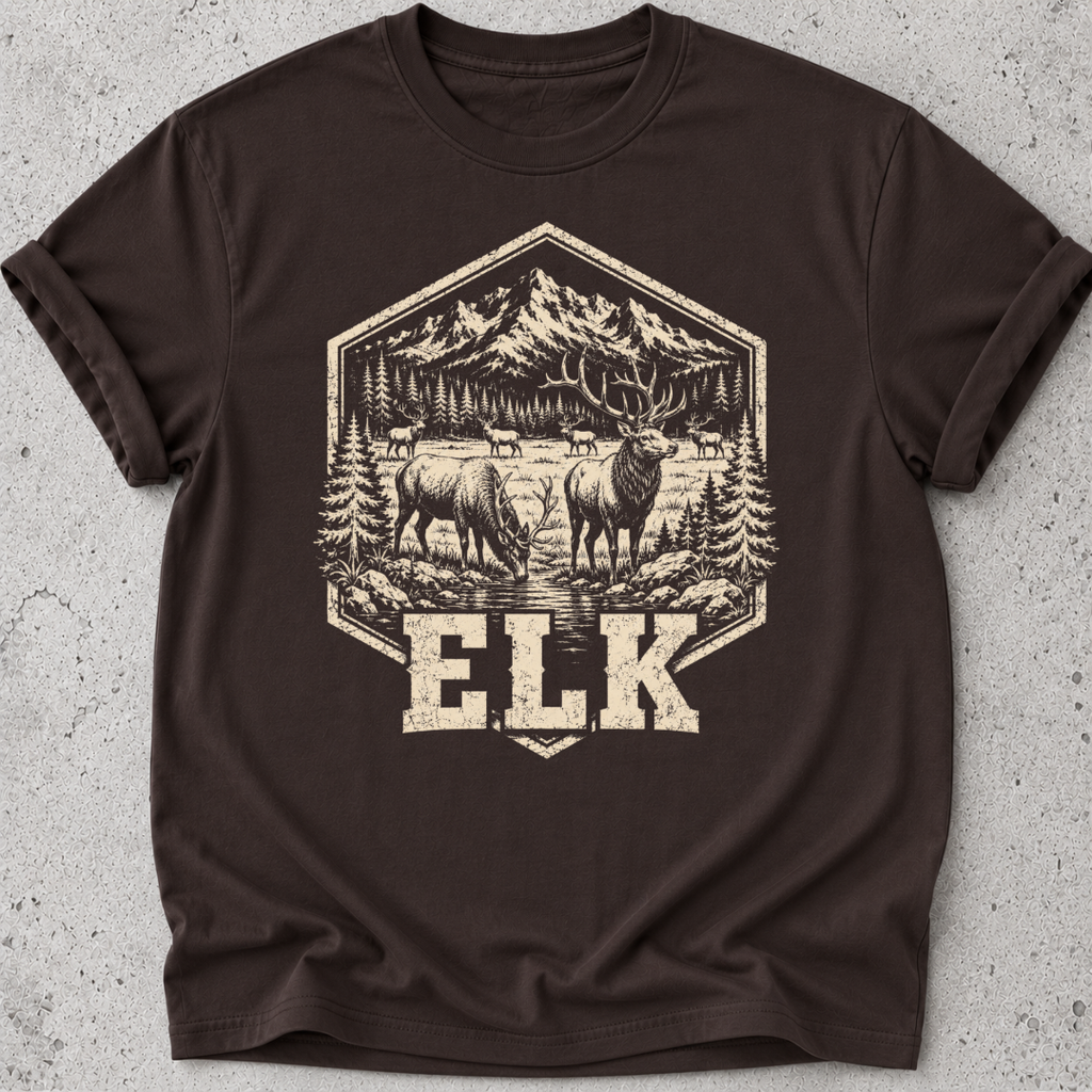 Elk Medallion T-Shirt