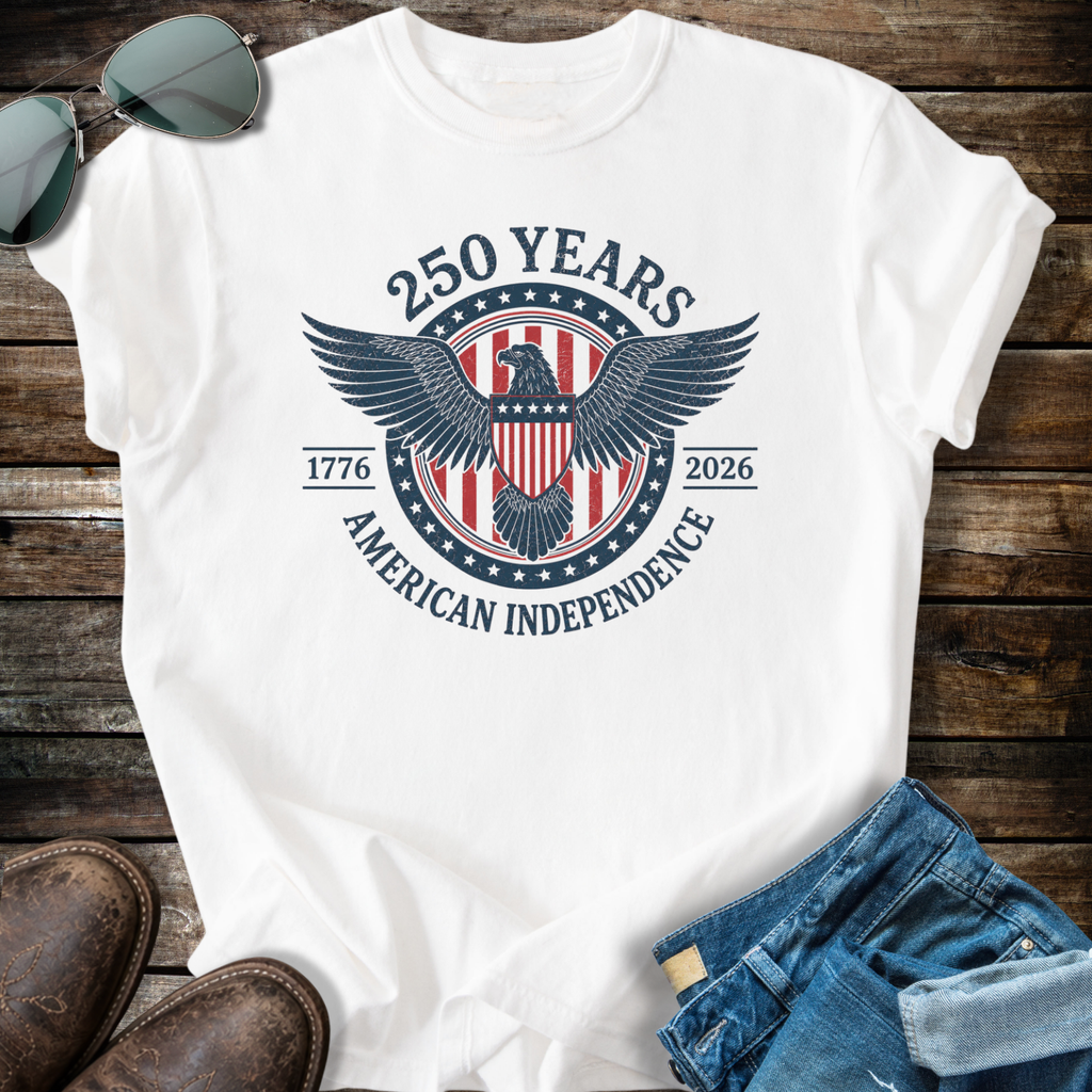 USA Emblem Patriotic  T-shirt
