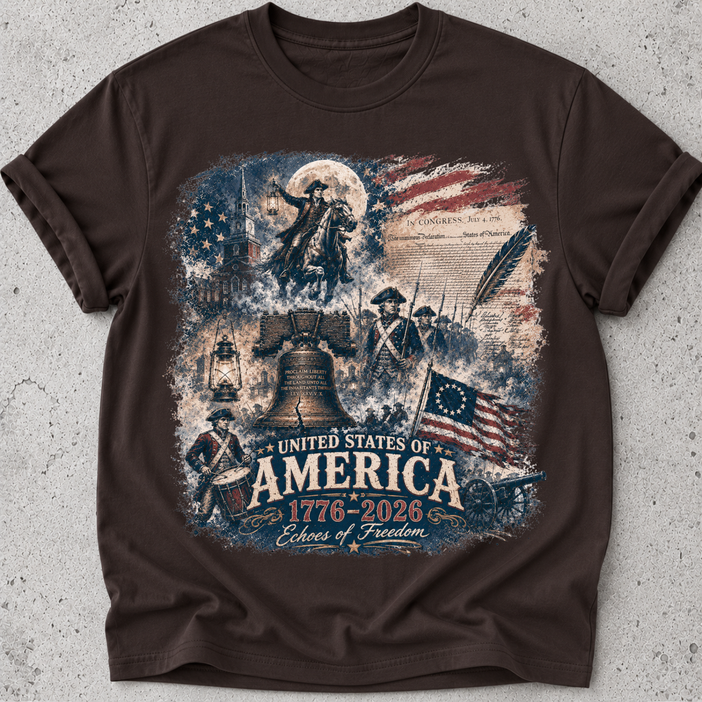America Vintage Style T-Shirt