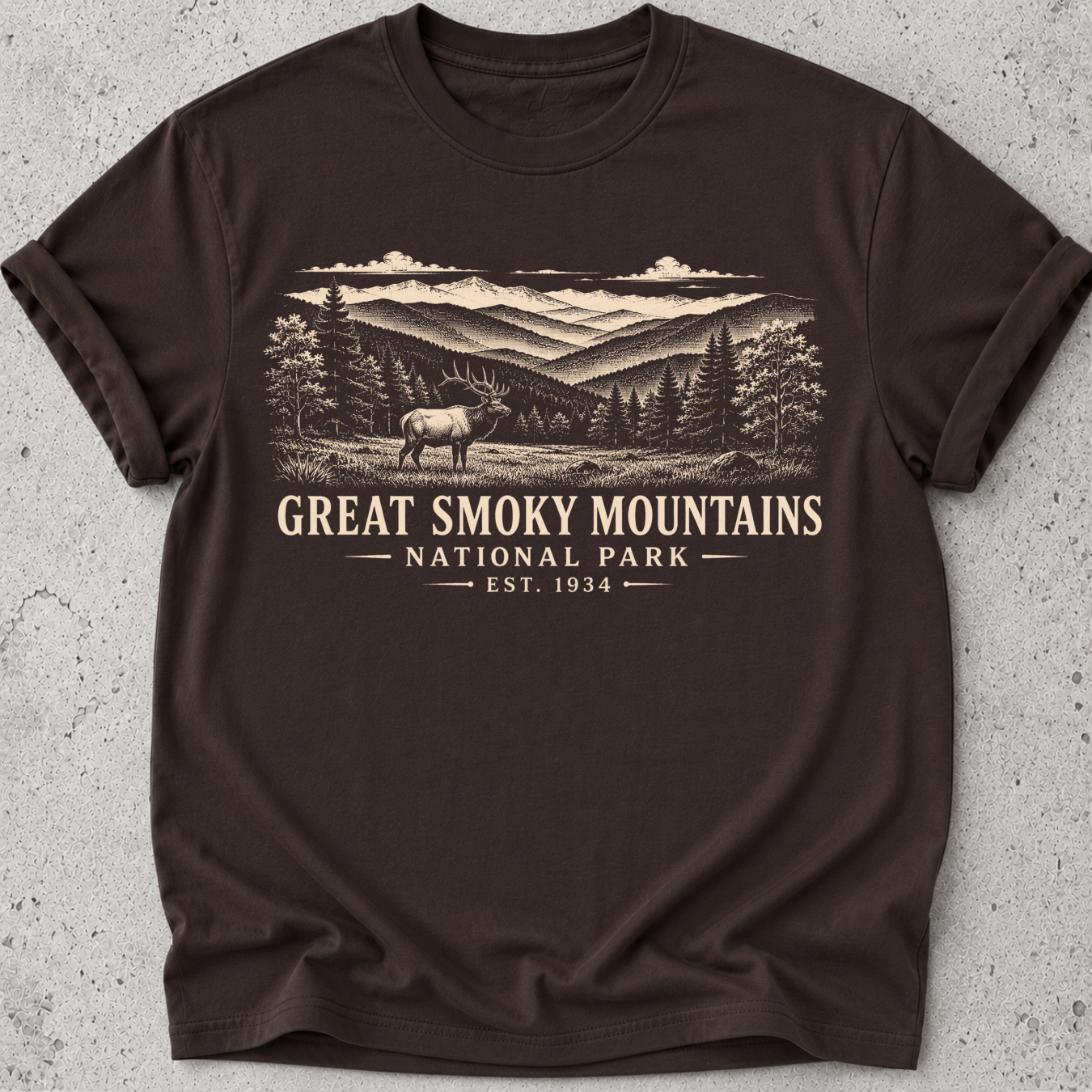 Great Smoky Mountain Elk  T-Shirt
