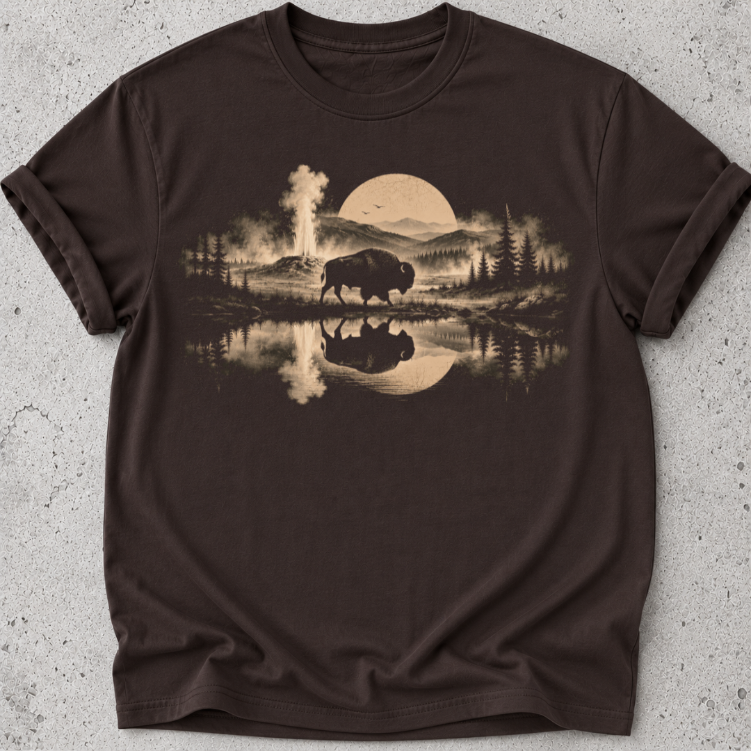 Yellowstone Night Scene  T-shirt