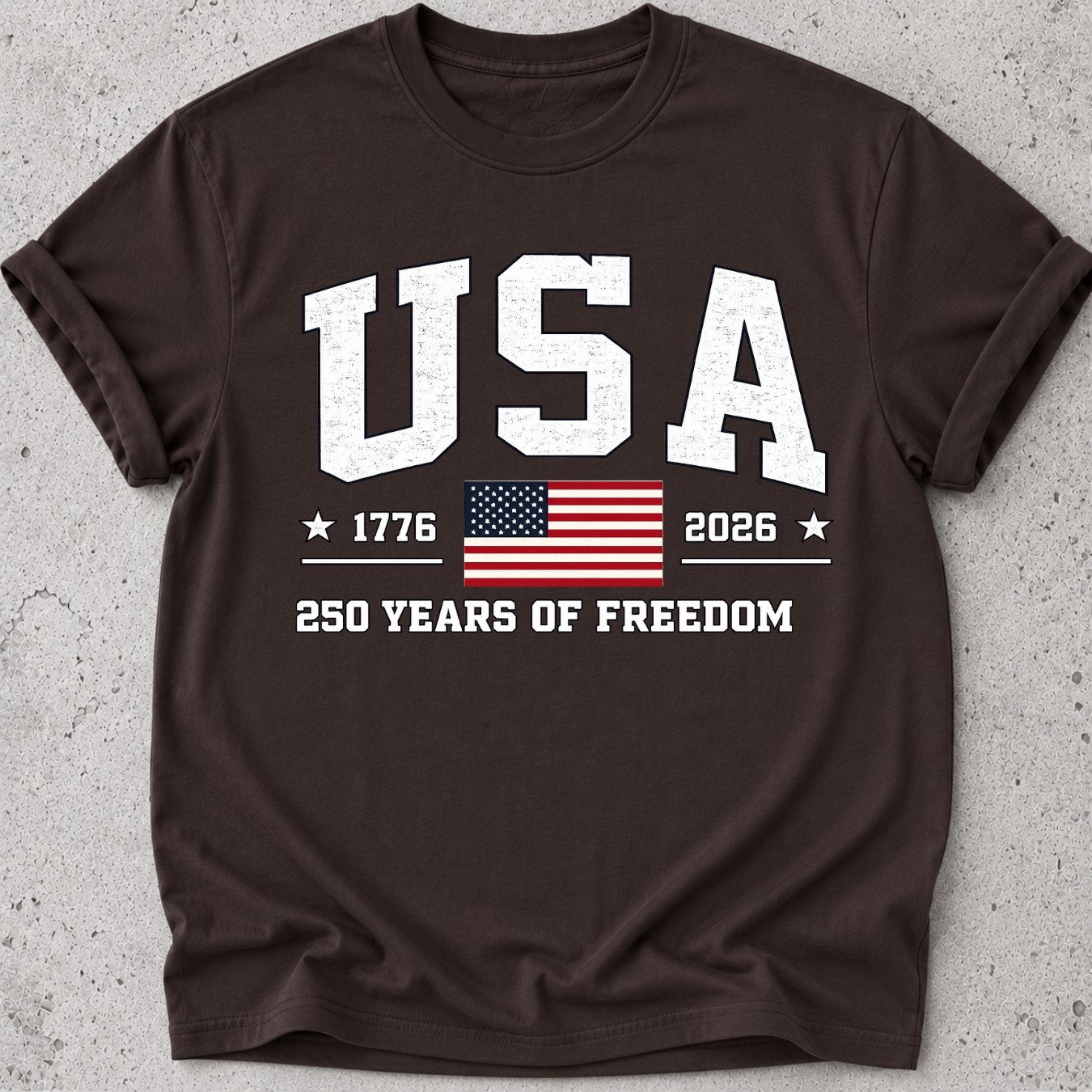 USA 250 Collegiate   T-Shirt