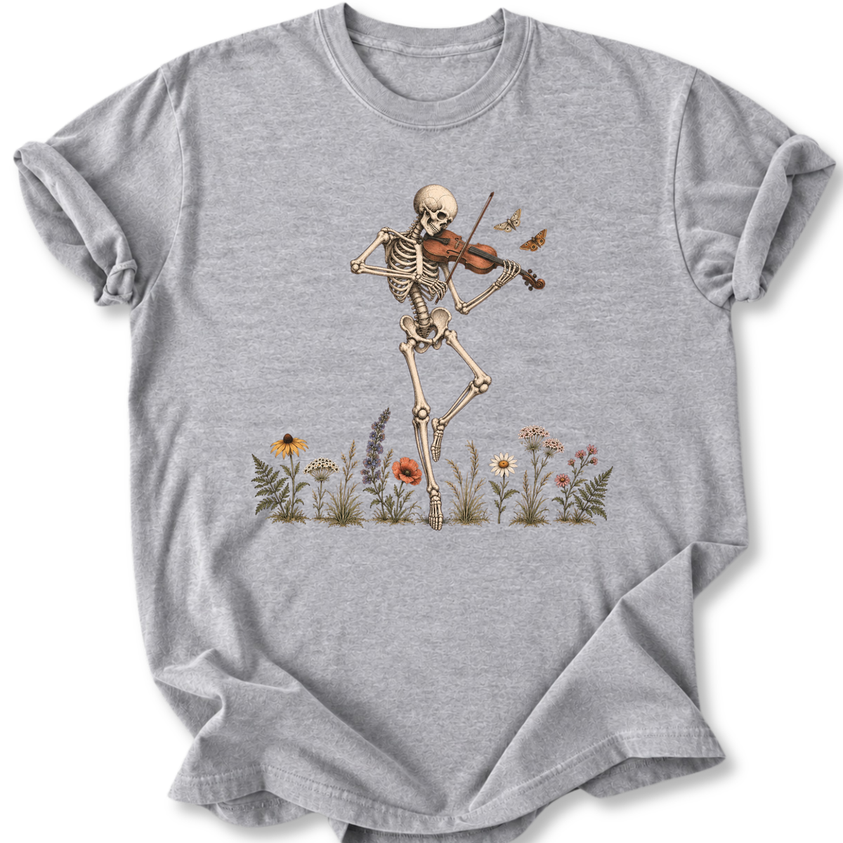Violin Skeleton  T-shirt