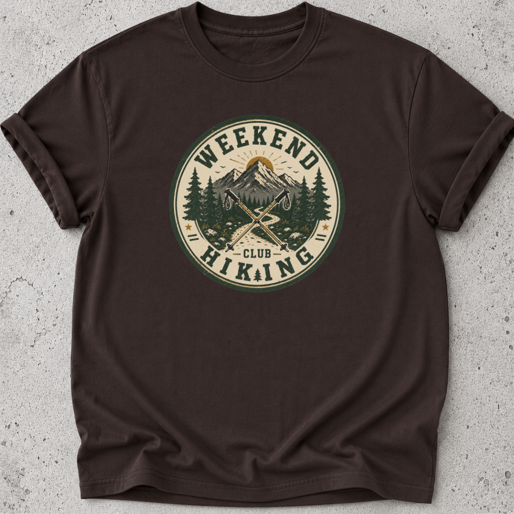Weekend Hiking Club  T-shirt