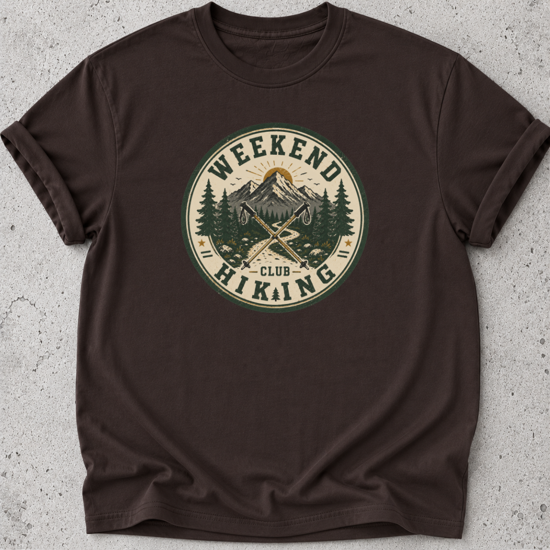 Weekend Hiking Club  T-shirt