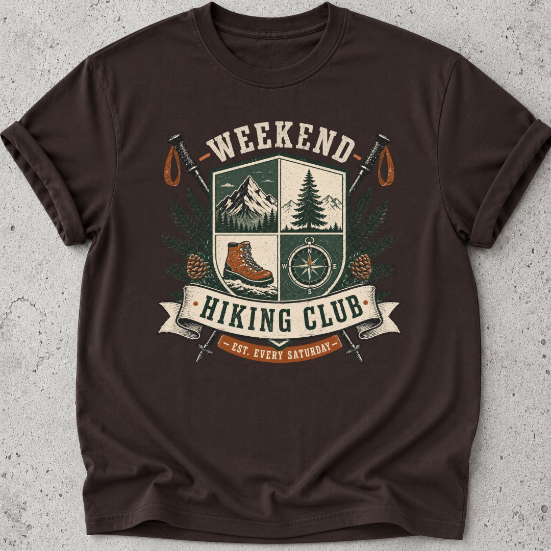 Weekend Hiking Club T-shirt