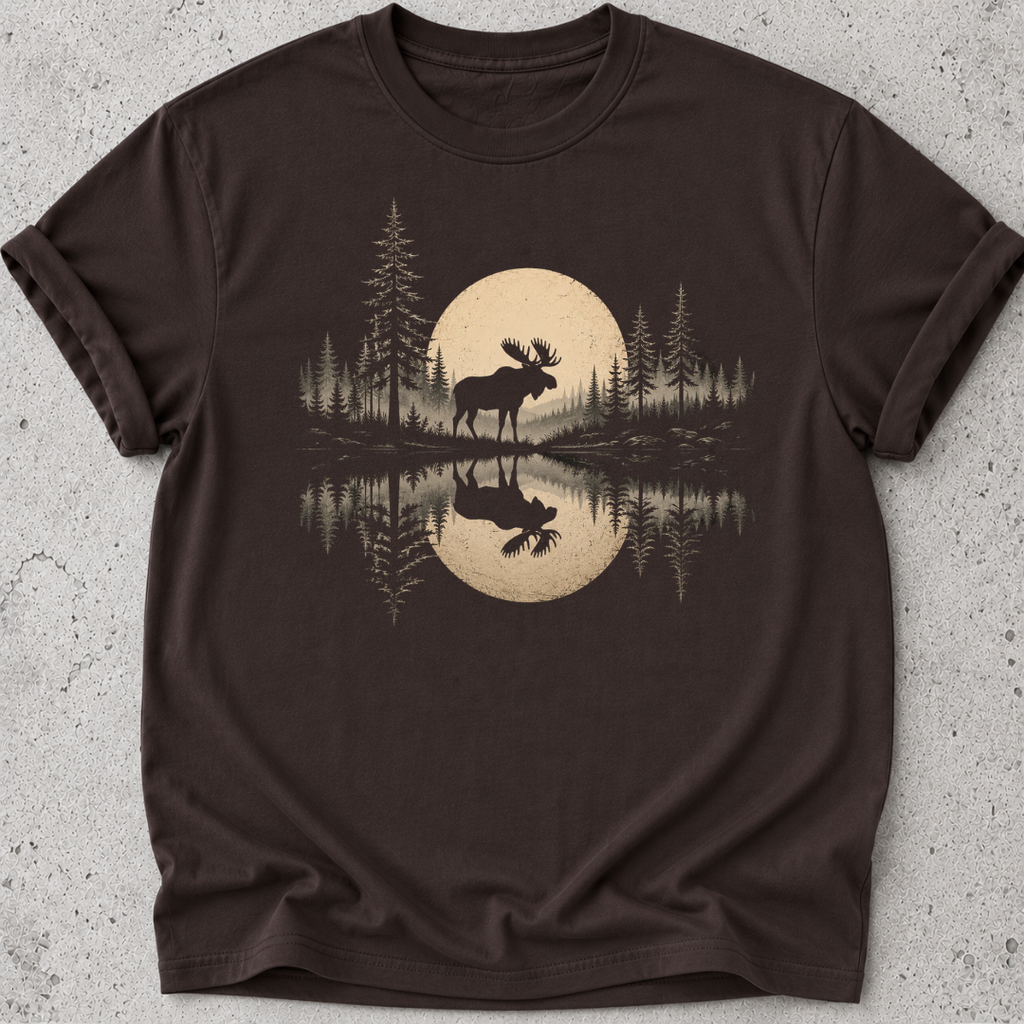 Moose Silhouette T-shirt