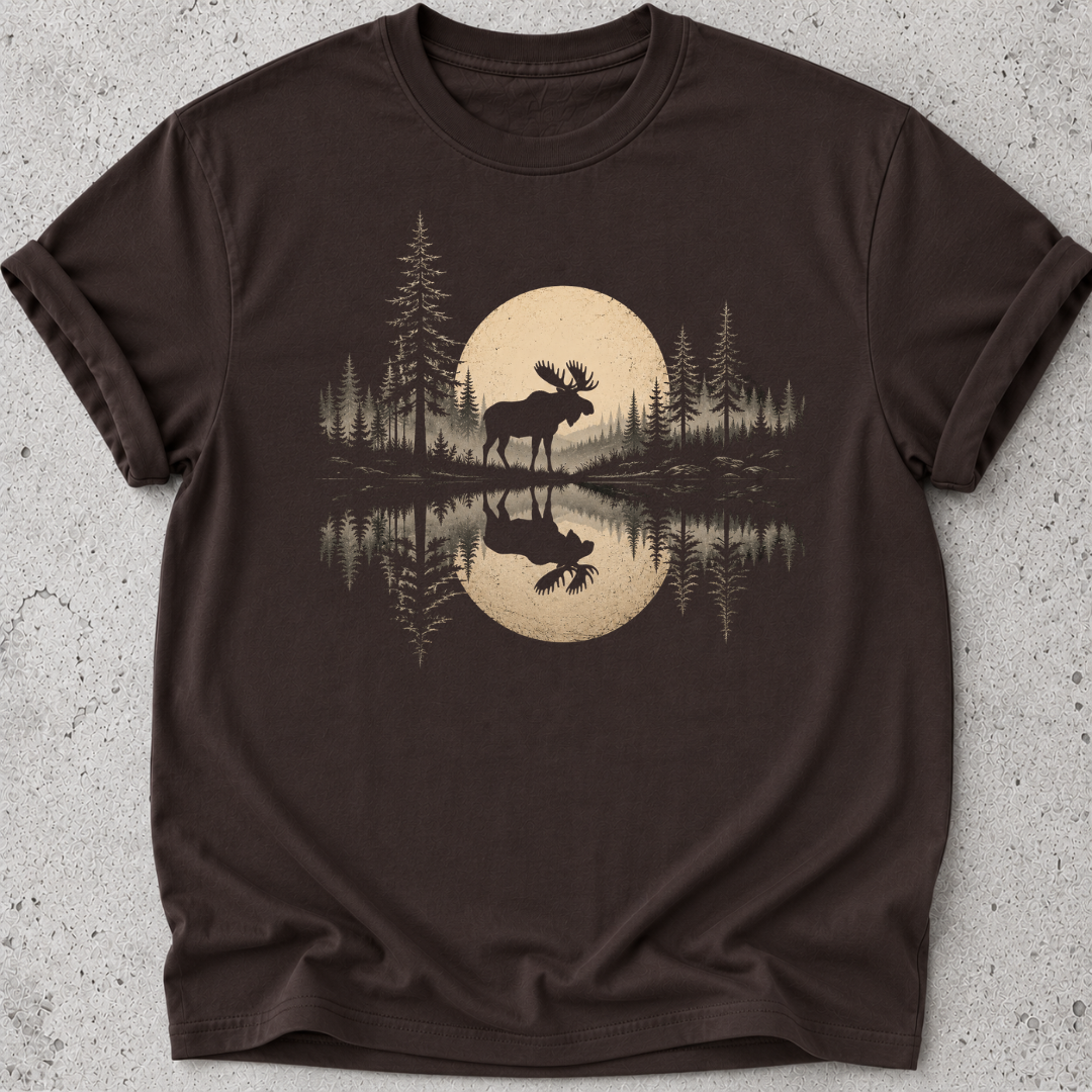 Moose Silhouette T-shirt