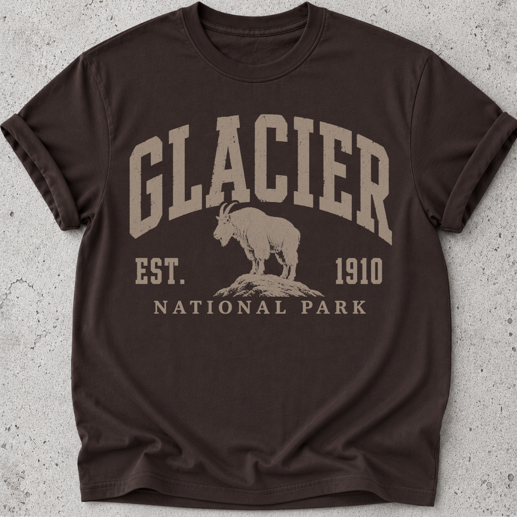 Glacier Collegiate T-Shirt