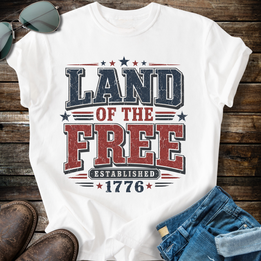 Land Of The Free Tshirt