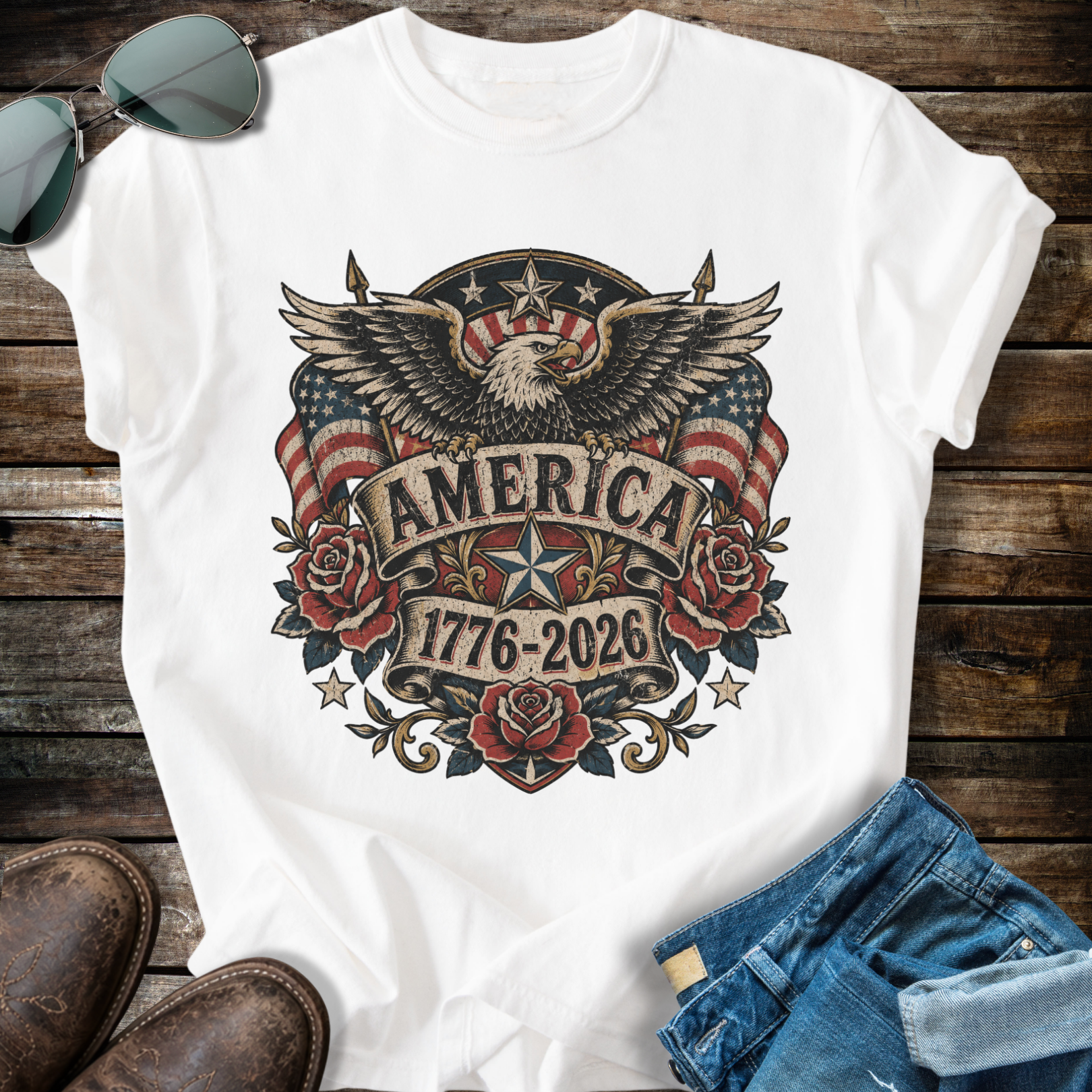 USA Rose 250 T-Shirt